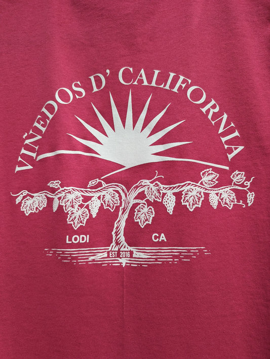 Youth Pink Viñedos D'California Longsleeve